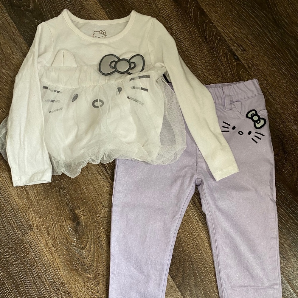 Cute Hello Kitty Set